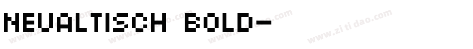 NeuAltisch Bold字体转换